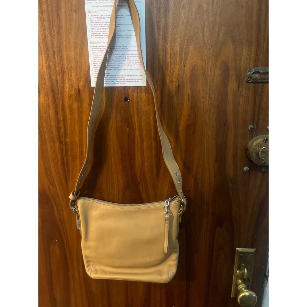 Vintage Coach Legacy Bag 9326 in Tan Leather